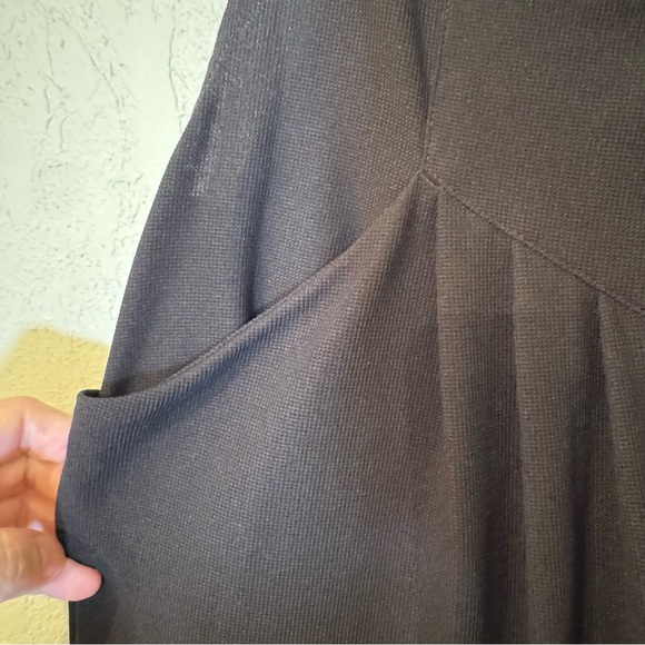 HALARA Black Relaxed Fit Jumpsuit with Wide Straps - Picture 8 of 9